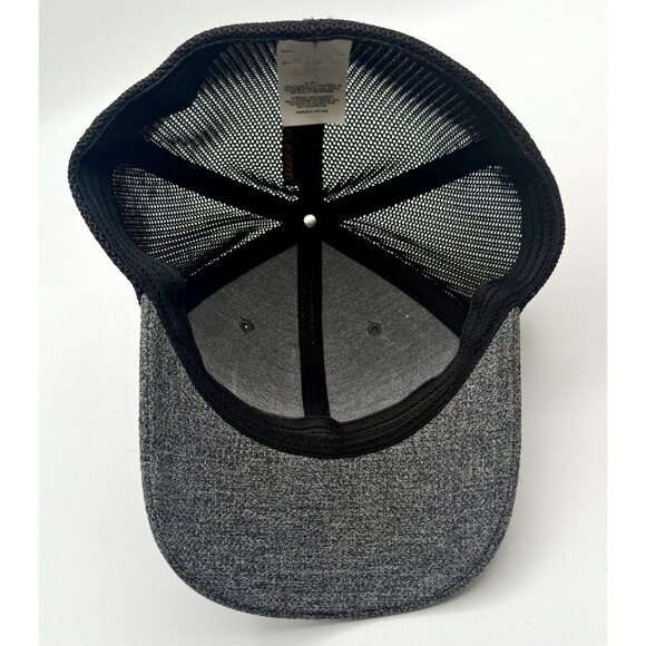 Columbia Hat Tree Flag Mesh Cap FlexFit High-Crown Gray Black Size  L / XL - Picture 5 of 5